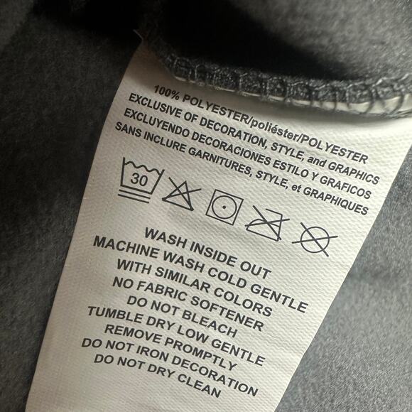 NBA Mens Los Angeles Clippers Basketball TX3 Warm Active Logo Grey Hoodie Large - Picture 10 of 13